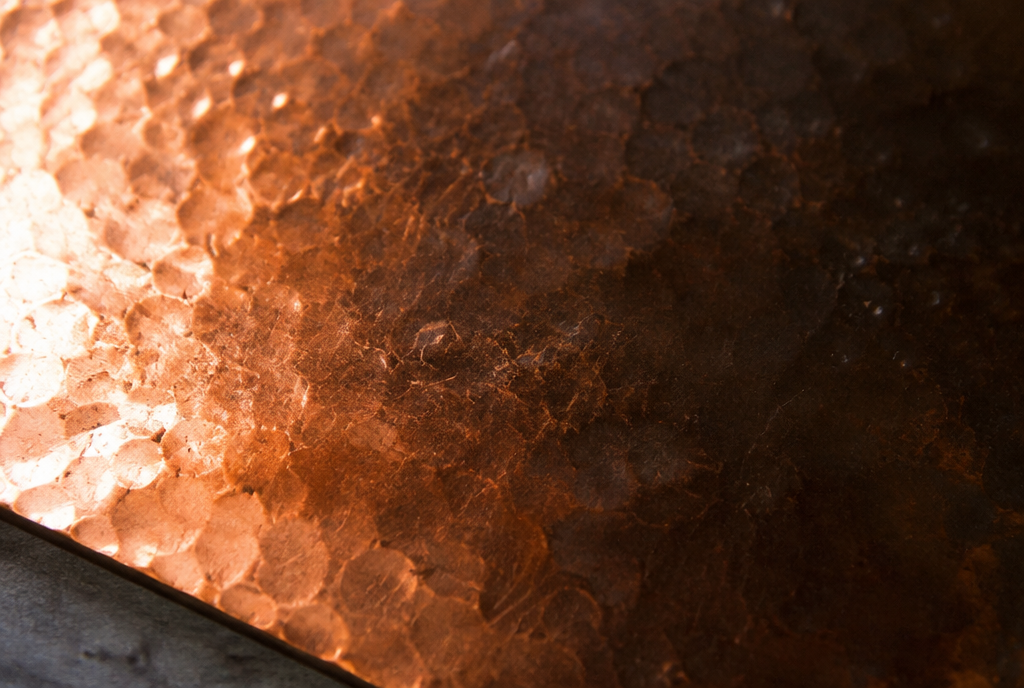 Aged copper patina texture